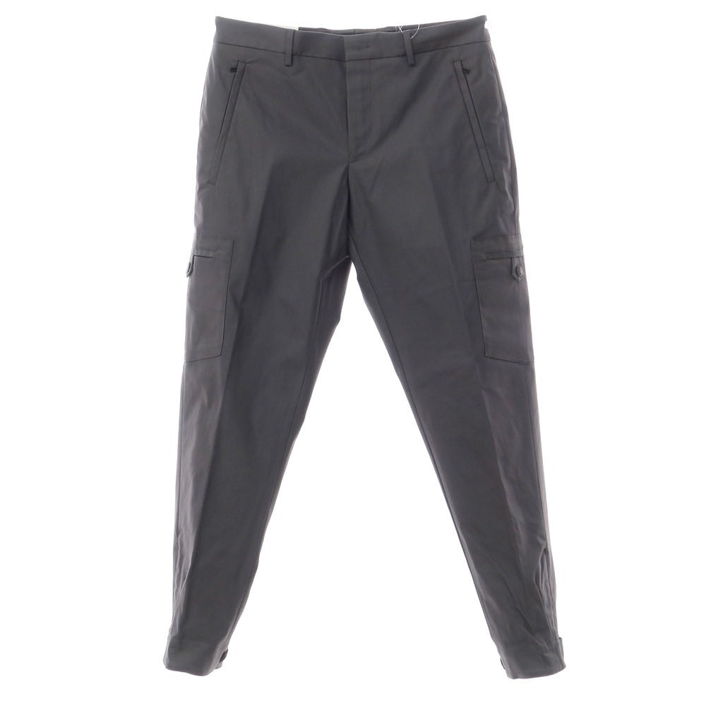 [New] PT TORINO Active Cotton Nylon Casual Slacks Pants Dark Gray [Size 46] [GRY] [S/S] [Condition Rank N] [Men&