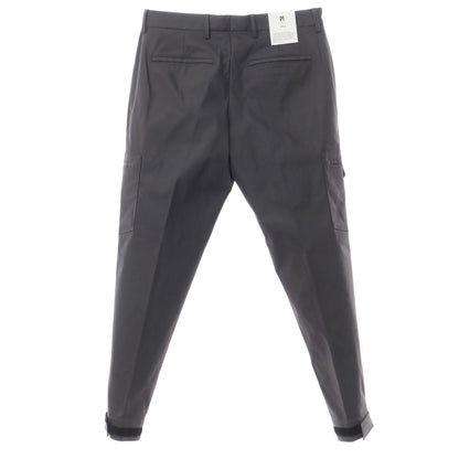 [New] PT TORINO Active Cotton Nylon Casual Slacks Pants Dark Gray [Size 46] [GRY] [S/S] [Condition Rank N] [Men&