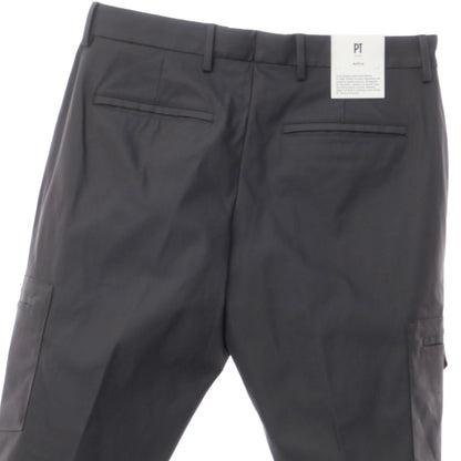 [New] PT TORINO Active Cotton Nylon Casual Slacks Pants Dark Gray [Size 46] [GRY] [S/S] [Condition Rank N] [Men&