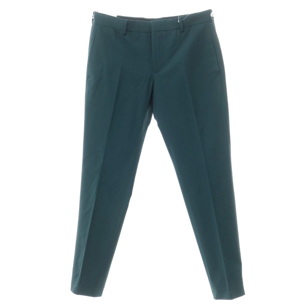 [New] PT TORINO Active Cotton Nylon Casual Slacks Pants Dark Blue Green [Size 48] [GRN] [S/S] [Condition Rank N] [Men&