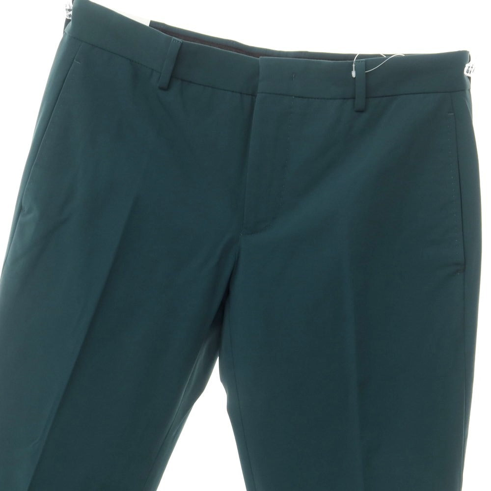 [New] PT TORINO Active Cotton Nylon Casual Slacks Pants Dark Blue Green [Size 48] [GRN] [S/S] [Condition Rank N] [Men&