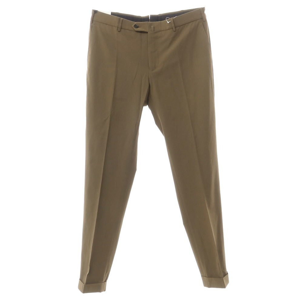 [New] PT TORINO Active Cotton Nylon Casual Slacks Pants Khaki Brown [Size 50] [BRW] [S/S] [Condition Rank N] [Men&