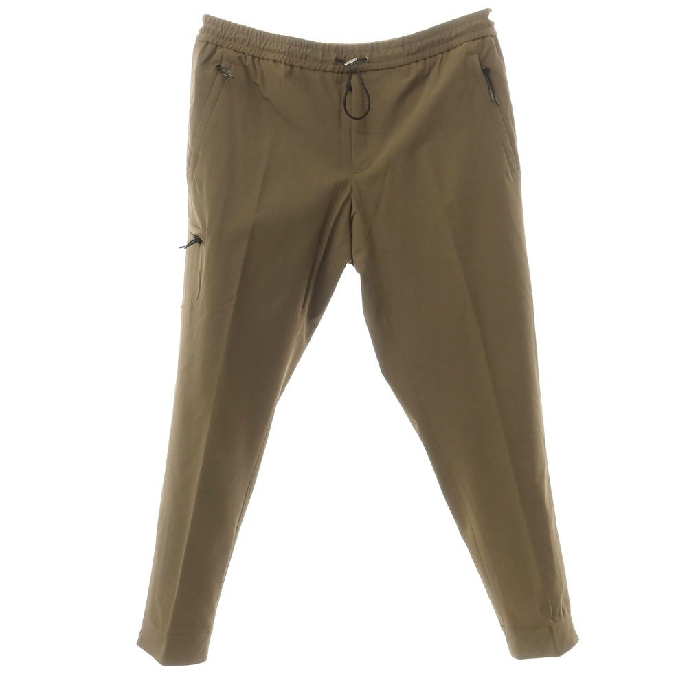 [New] PT TORINO Active Cotton Nylon Easy Casual Slacks Pants Khaki Brown [Size 52] [BRW] [S/S] [Condition Rank N] [Men&