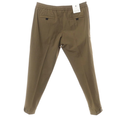 [New] PT TORINO Active Cotton Nylon Easy Casual Slacks Pants Khaki Brown [Size 52] [BRW] [S/S] [Condition Rank N] [Men&