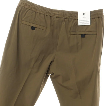 [New] PT TORINO Active Cotton Nylon Easy Casual Slacks Pants Khaki Brown [Size 52] [BRW] [S/S] [Condition Rank N] [Men&