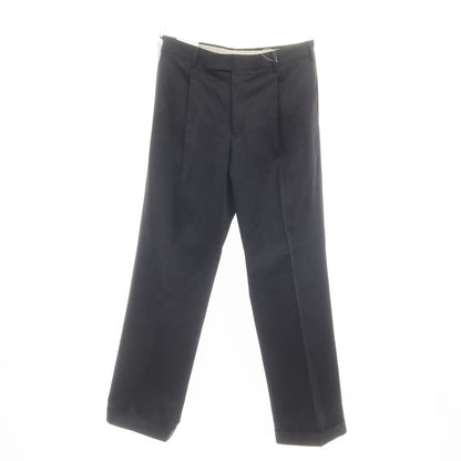 [New Outlet] PT Torino Edge Cellulose Cotton Slacks Pants Black [48] [Condition Rank N-] [Men&