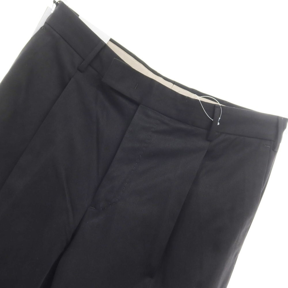 [New Outlet] PT Torino Edge Cellulose Cotton Slacks Pants Black [48] [Condition Rank N-] [Men&