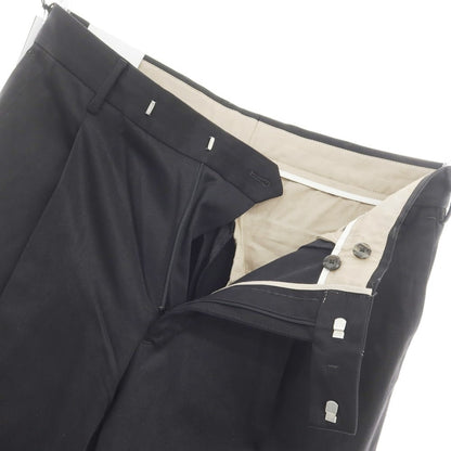 [New Outlet] PT Torino Edge Cellulose Cotton Slacks Pants Black [48] [Condition Rank N-] [Men&