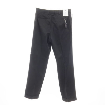 [New Outlet] PT Torino Edge Cellulose Cotton Slacks Pants Black [48] [Condition Rank N-] [Men&