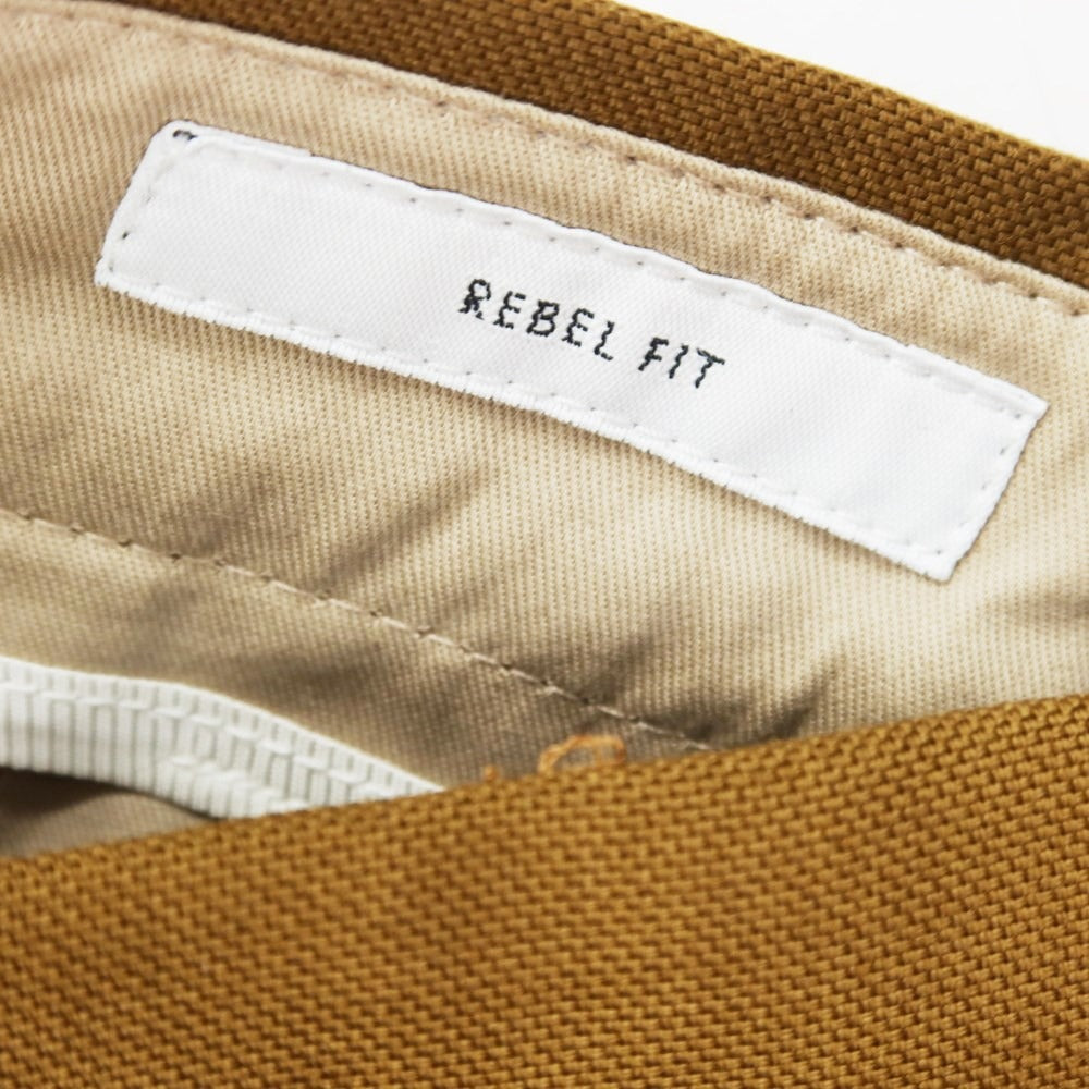 [New] PT TORINO Edge REBEL FIT Wool Mohair Slacks Pants Camel Brown [48] [Condition Rank N] [Men&