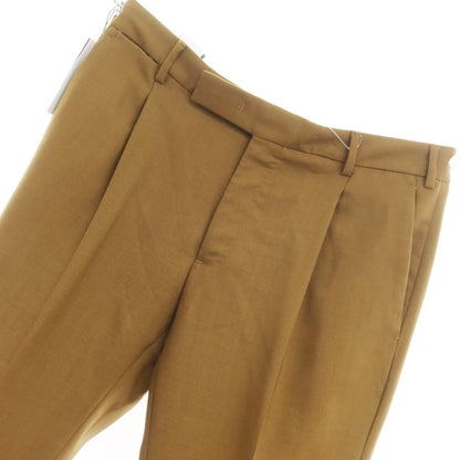 [New] PT TORINO Edge REBEL FIT Wool Mohair Slacks Pants Camel Brown [48] [Condition Rank N] [Men&