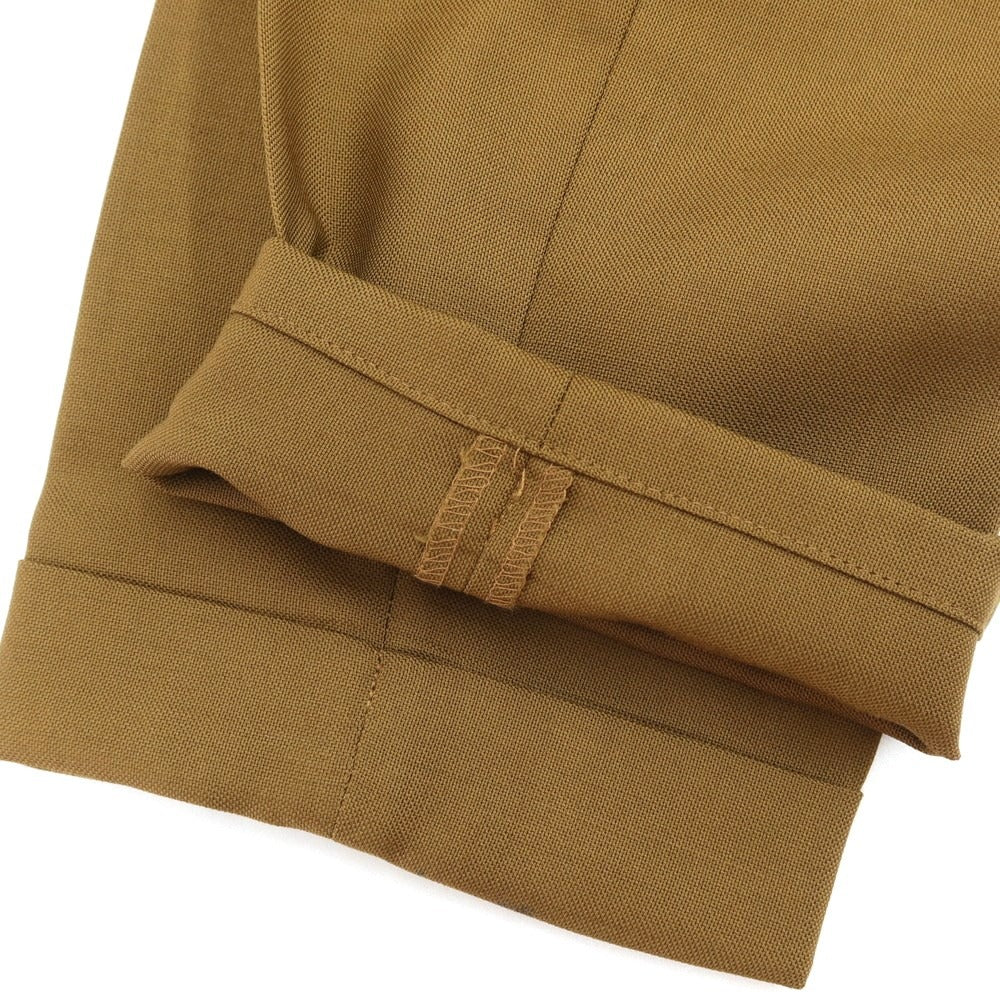 [New] PT TORINO Edge REBEL FIT Wool Mohair Slacks Pants Camel Brown [48] [Condition Rank N] [Men&