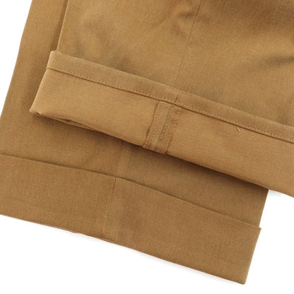 [New Outlet] PT Torino Edge QUINDICI Cellulose Cotton Slacks Pants Camel Brown [44] [Condition Rank N-] [Men&