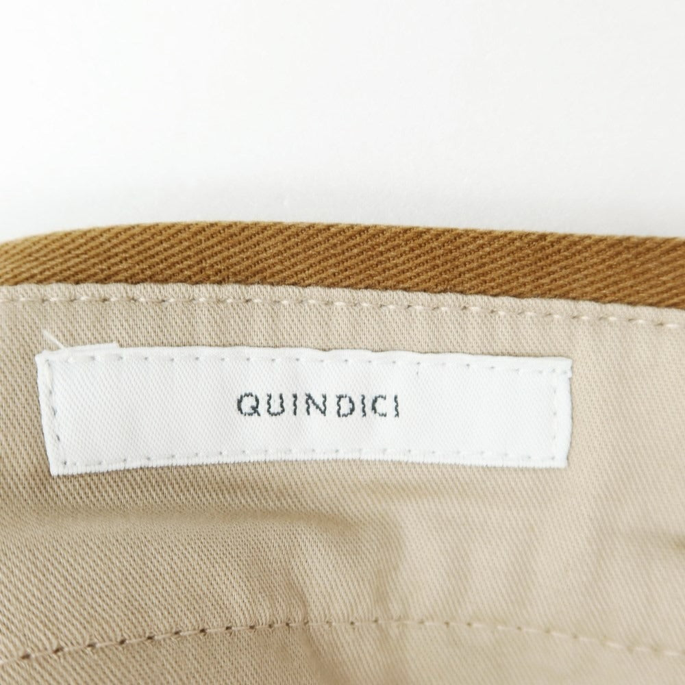 [New Outlet] PT Torino Edge QUINDICI Cellulose Cotton Slacks Pants Camel Brown [46] [Condition Rank N-] [Men&