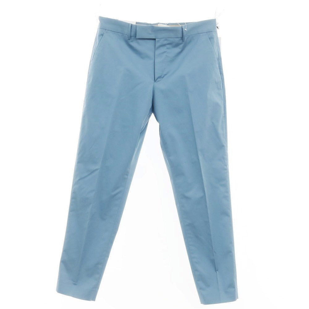 [New] PT Torino Edge REBEL FIT Stretch Cotton Slacks Pants Light Blue [46] [Condition Rank N] [Men&