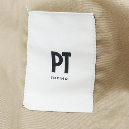 [New] PT Torino Edge REBEL FIT Stretch Cotton Slacks Pants Light Blue [46] [Condition Rank N] [Men&