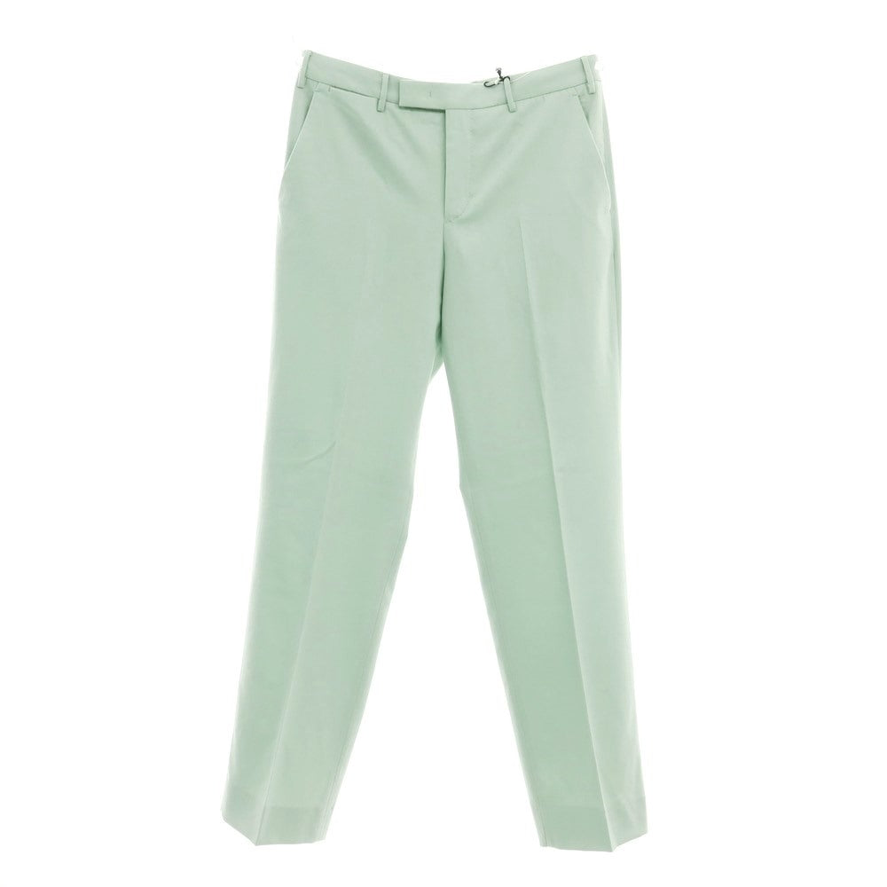 [New] PT TORINO Edge SEDICI Stretch Wool Slacks Pants Pale Green [48] [Condition Rank N] [Men&