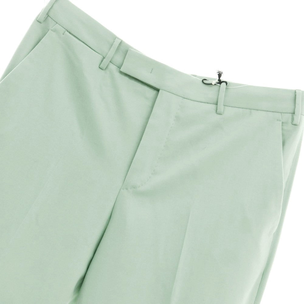 [New] PT TORINO Edge SEDICI Stretch Wool Slacks Pants Pale Green [48] [Condition Rank N] [Men&