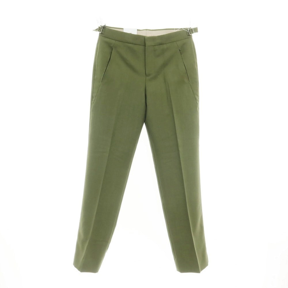 [New] PT TORINO Edge SEDICI Wool Mohair Slacks Pants Olive [46] [Condition Rank N] [Men&