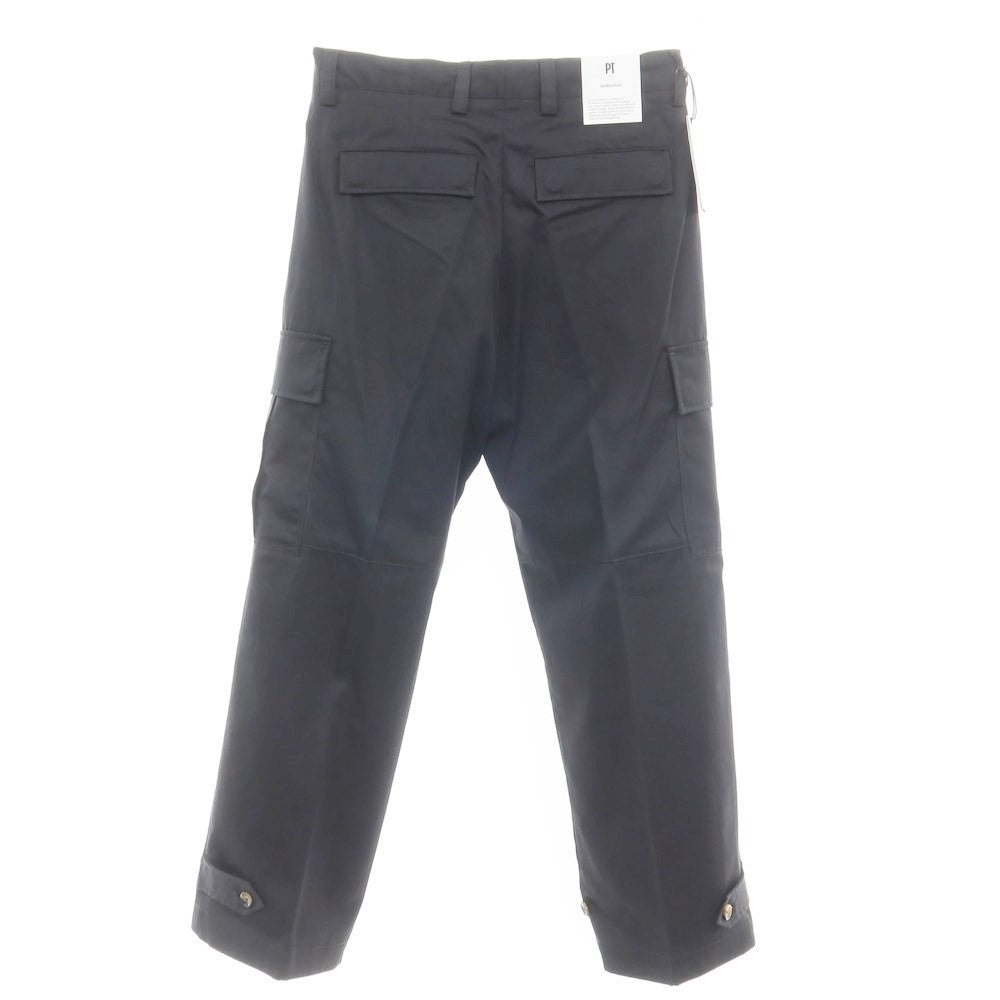 [New] PT TORINO Reworked THE HUNTER Cotton Cargo Pants Black [28] [Condition Rank N] [Men&