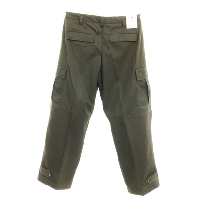 [New] PT TORINO Reworked Cotton Cargo Casual Slacks Pants Dark Ash Olive [Size 34] [GRN] [S/S] [Condition Rank N] [Men&