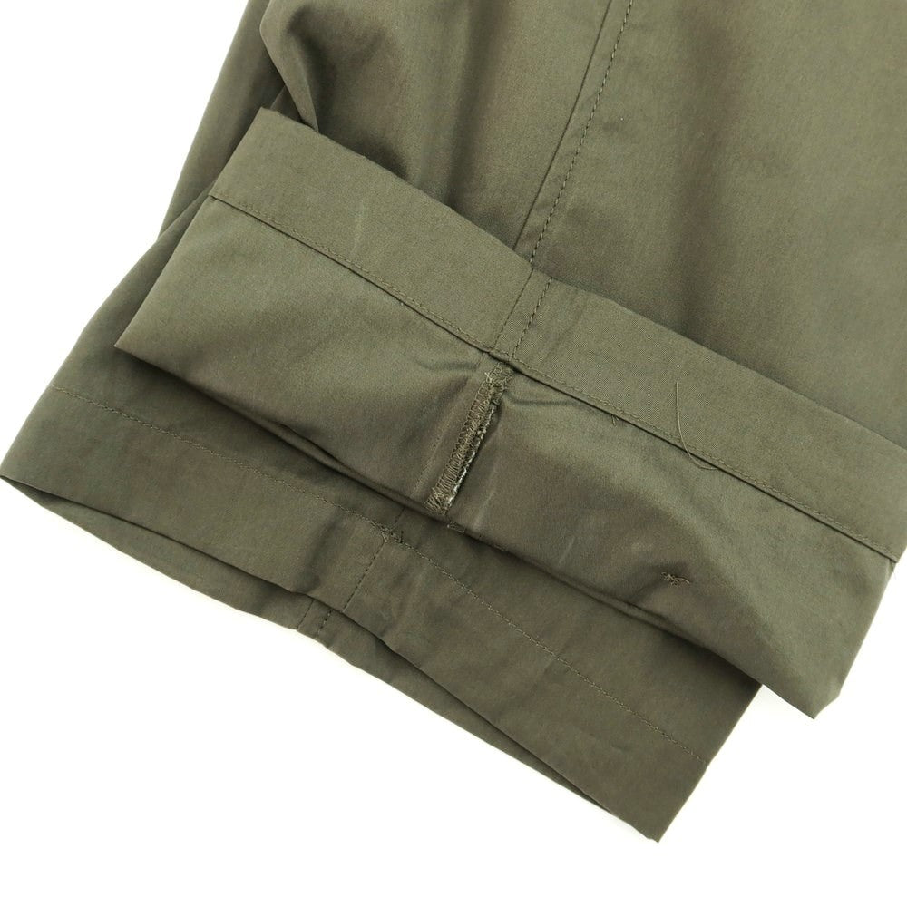 [New] PT TORINO Reworked Cotton Cargo Casual Slacks Pants Dark Ash Olive [Size 34] [GRN] [S/S] [Condition Rank N] [Men&