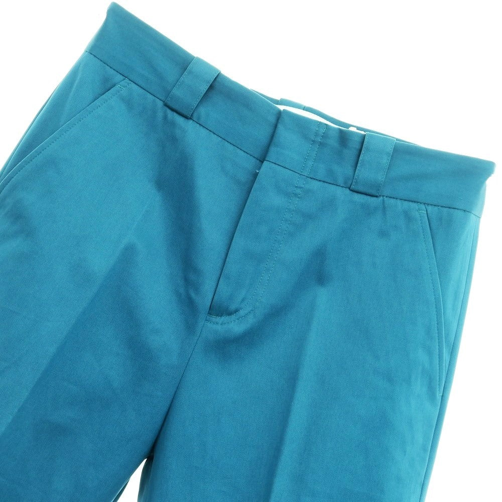 [New] PT TORINO Reworked Cotton Casual Slacks Pants Dark Turquoise [Size 30] [BLU] [S/S] [Condition Rank N] [Men&