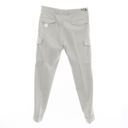 [New] PT TORINO Cotton Cargo Casual Slacks Pants Light Gray [Size 46] [GRY] [S/S] [Condition Rank N] [Men&