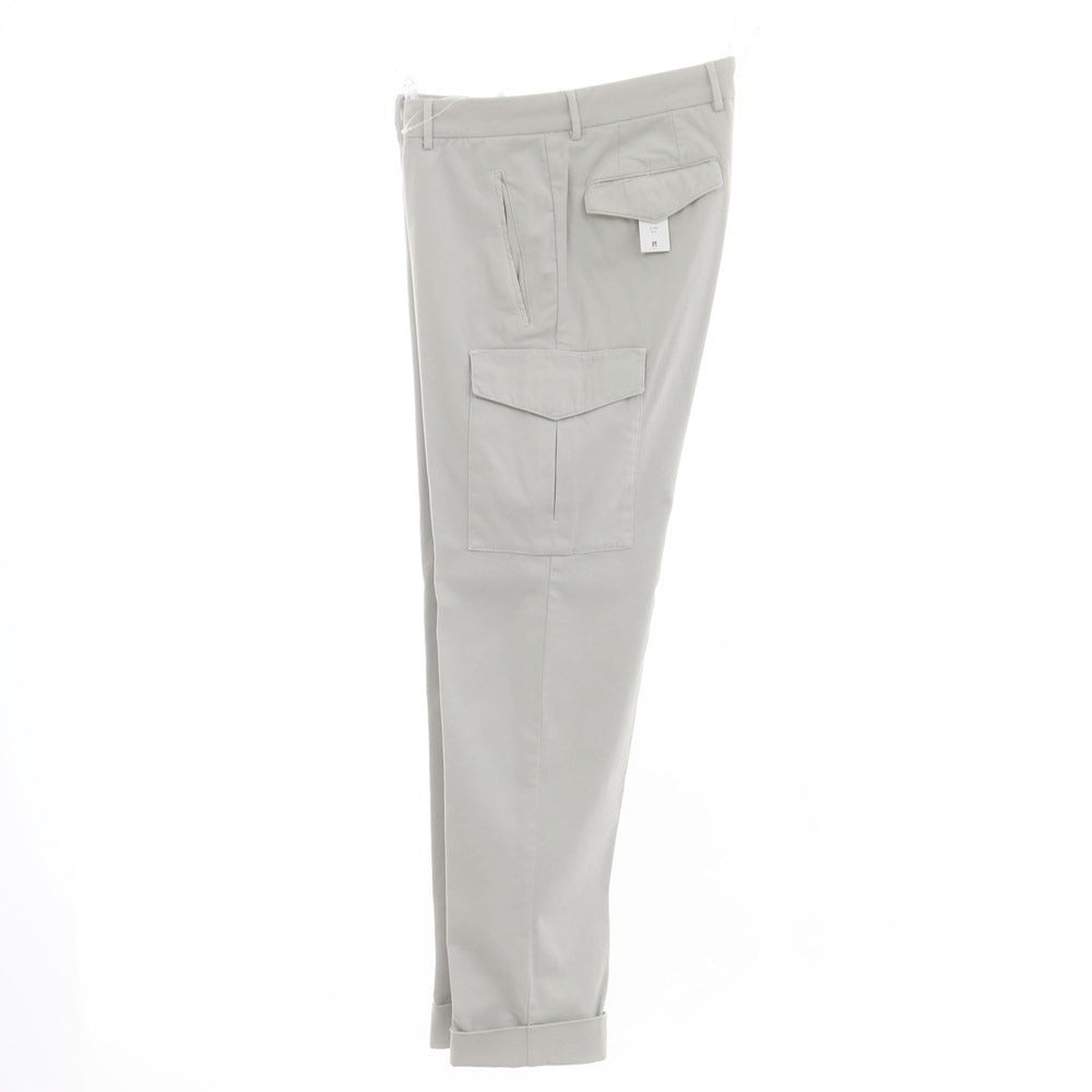 [New] PT TORINO Cotton Cargo Casual Slacks Pants Light Gray [Size 46] [GRY] [S/S] [Condition Rank N] [Men&