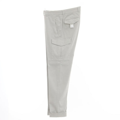 [New] PT TORINO Cotton Cargo Casual Slacks Pants Light Gray [Size 46] [GRY] [S/S] [Condition Rank N] [Men&