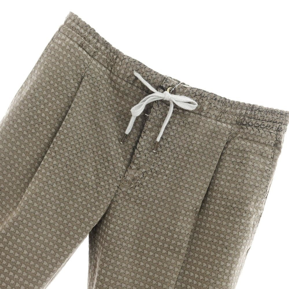 [New Outlet] PT TORINO Stretch Cotton Casual Slacks Pants Dark Beige [Size 46] [GRY] [S/S] [Condition Rank N-] [Men&