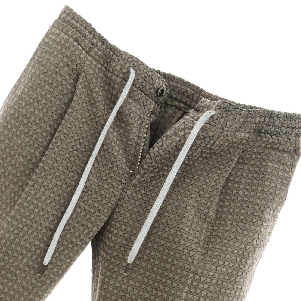 [New Outlet] PT TORINO Stretch Cotton Casual Slacks Pants Dark Beige [Size 46] [GRY] [S/S] [Condition Rank N-] [Men&