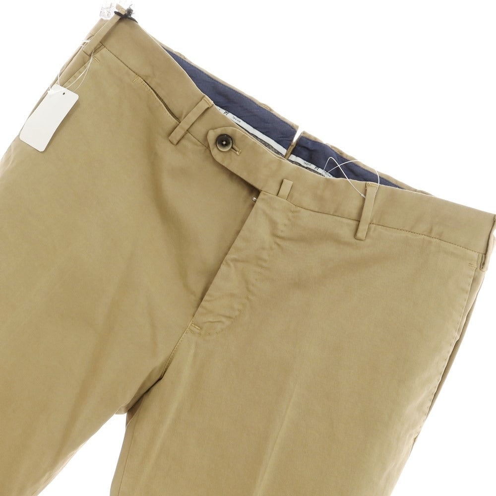 [New Outlet] PT TORINO Stretch Cotton Casual Slacks Pants Beige [Size 50] [BEI] [S/S] [Condition Rank N-] [Men&