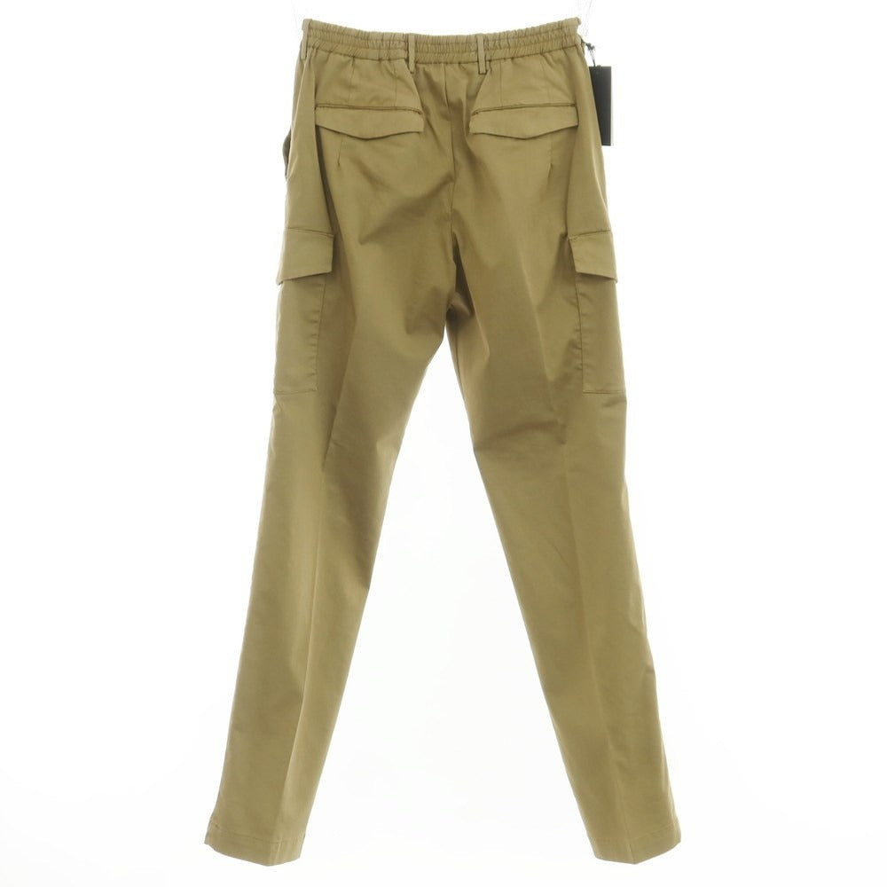 [New] PT TORINO Cotton Nylon Polyester Casual Slacks Pants Khaki [Size 46] [KAK] [S/S] [Condition Rank N] [Men&