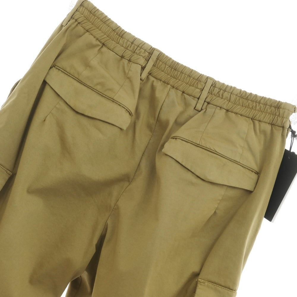 [New] PT TORINO Cotton Nylon Polyester Casual Slacks Pants Khaki [Size 46] [KAK] [S/S] [Condition Rank N] [Men&