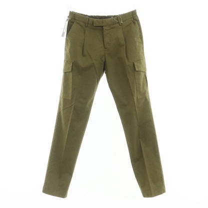 [New Outlet] PT TORINO Cotton Twill Casual Slacks Pants Olive [Size 46] [GRN] [S/S] [Condition Rank N-] [Men&