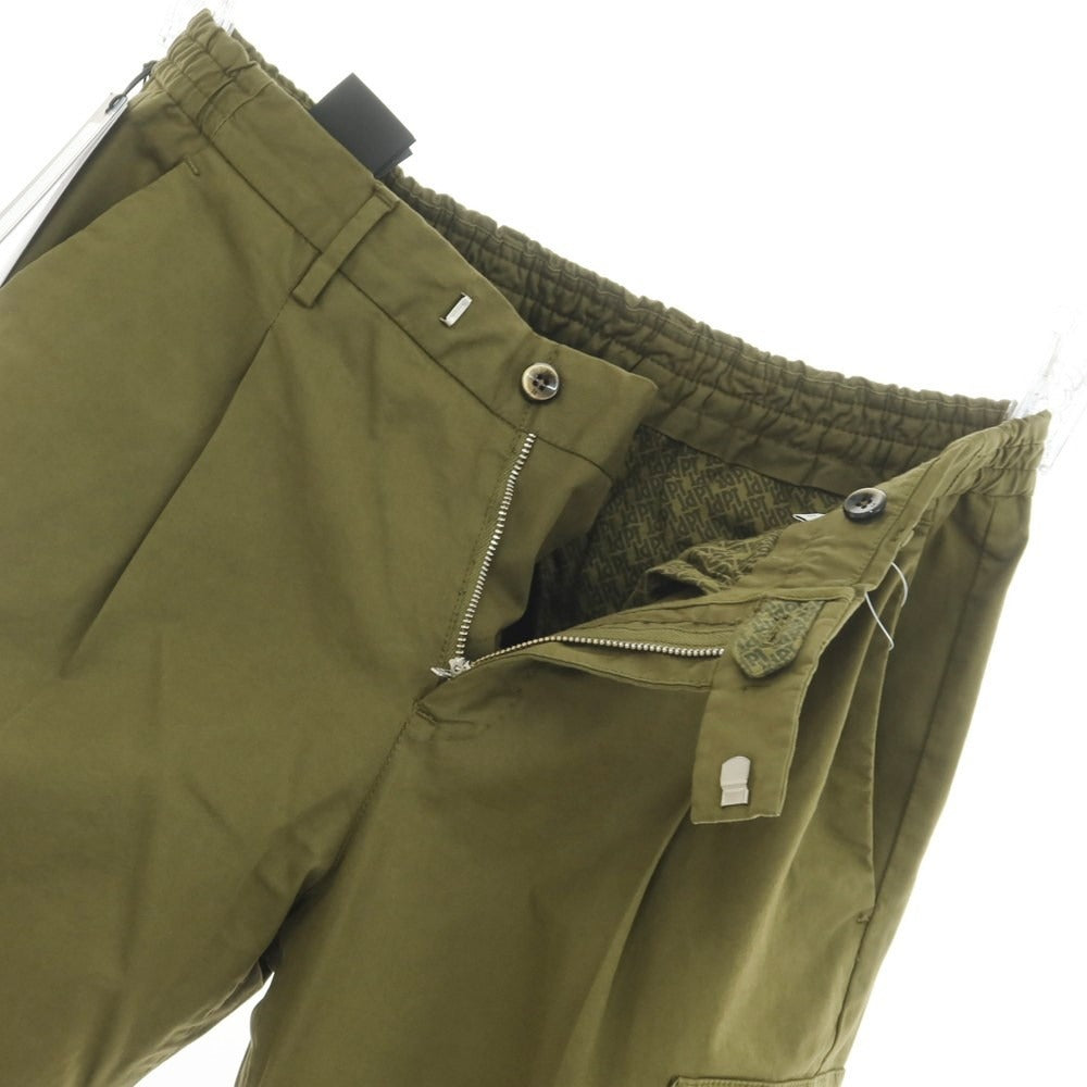 [New Outlet] PT TORINO Cotton Twill Casual Slacks Pants Olive [Size 46] [GRN] [S/S] [Condition Rank N-] [Men&