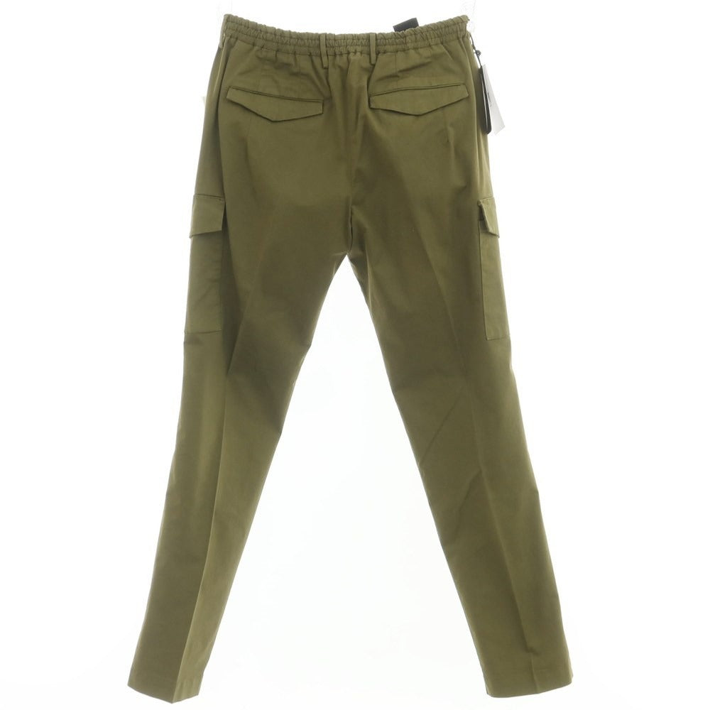 [New Outlet] PT TORINO Cotton Twill Casual Slacks Pants Olive [Size 46] [GRN] [S/S] [Condition Rank N-] [Men&