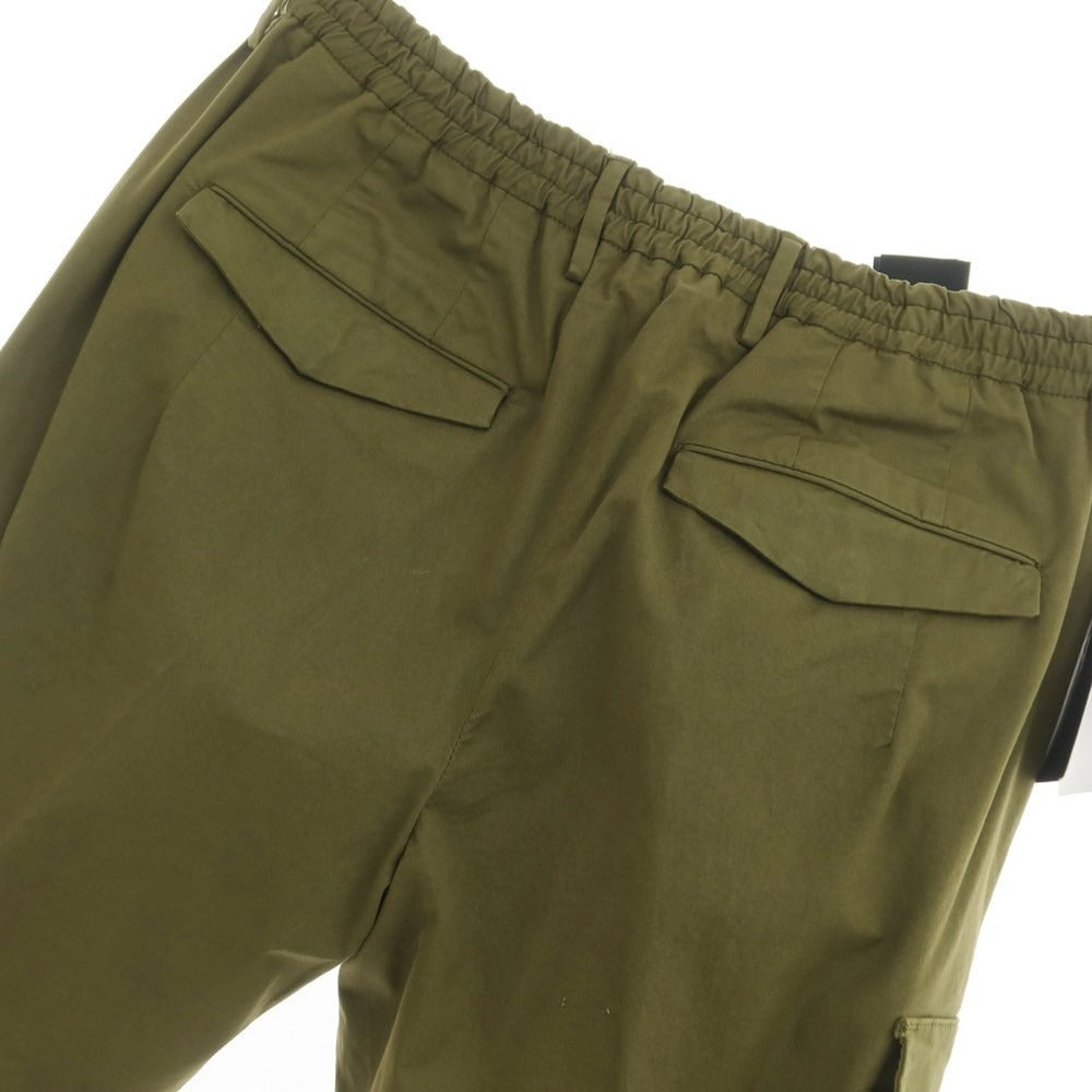 [New Outlet] PT TORINO Cotton Twill Casual Slacks Pants Olive [Size 46] [GRN] [S/S] [Condition Rank N-] [Men&