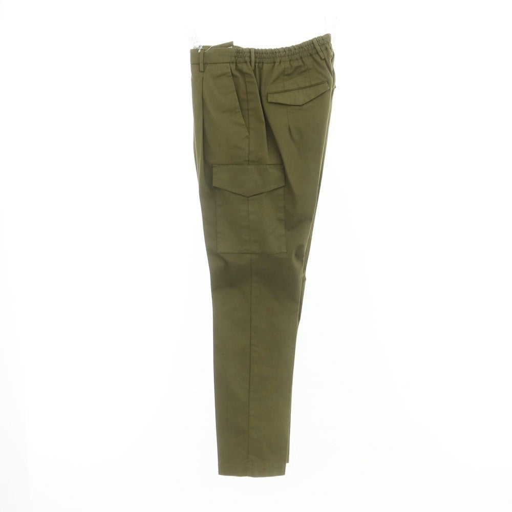 [New Outlet] PT TORINO Cotton Twill Casual Slacks Pants Olive [Size 46] [GRN] [S/S] [Condition Rank N-] [Men&