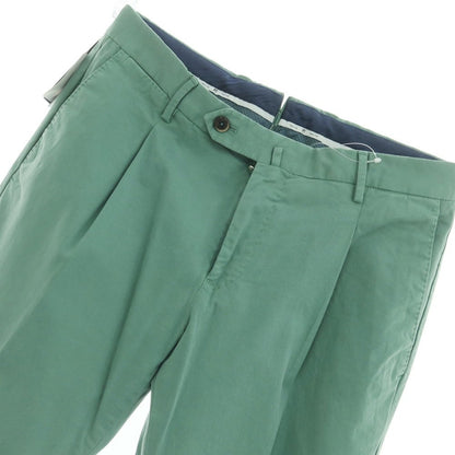 [New Outlet] PT TORINO Stretch Cotton Casual Slacks Pants Green [Size 46] [GRN] [S/S] [Condition Rank N-] [Men&