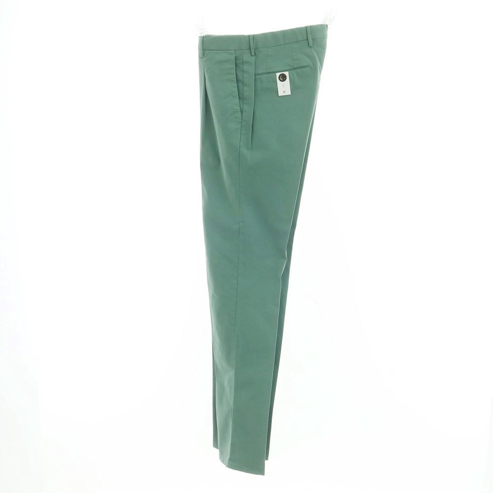 [New Outlet] PT TORINO Stretch Cotton Casual Slacks Pants Green [Size 46] [GRN] [S/S] [Condition Rank N-] [Men&