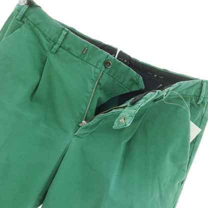 [New] PT TORINO Cotton Twill Casual Slacks Pants Green [Size 48] [GRN] [S/S] [Condition Rank N] [Men&