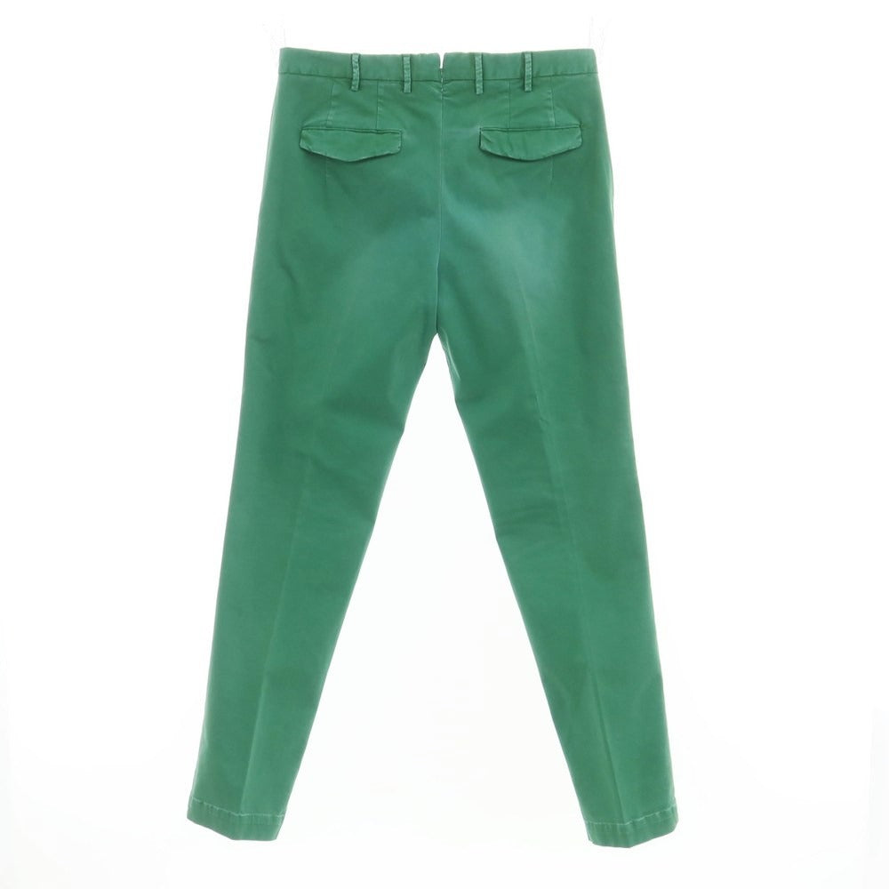 [New] PT TORINO Cotton Twill Casual Slacks Pants Green [Size 48] [GRN] [S/S] [Condition Rank N] [Men&