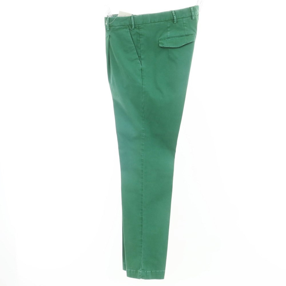 [New] PT TORINO Cotton Twill Casual Slacks Pants Green [Size 48] [GRN] [S/S] [Condition Rank N] [Men&