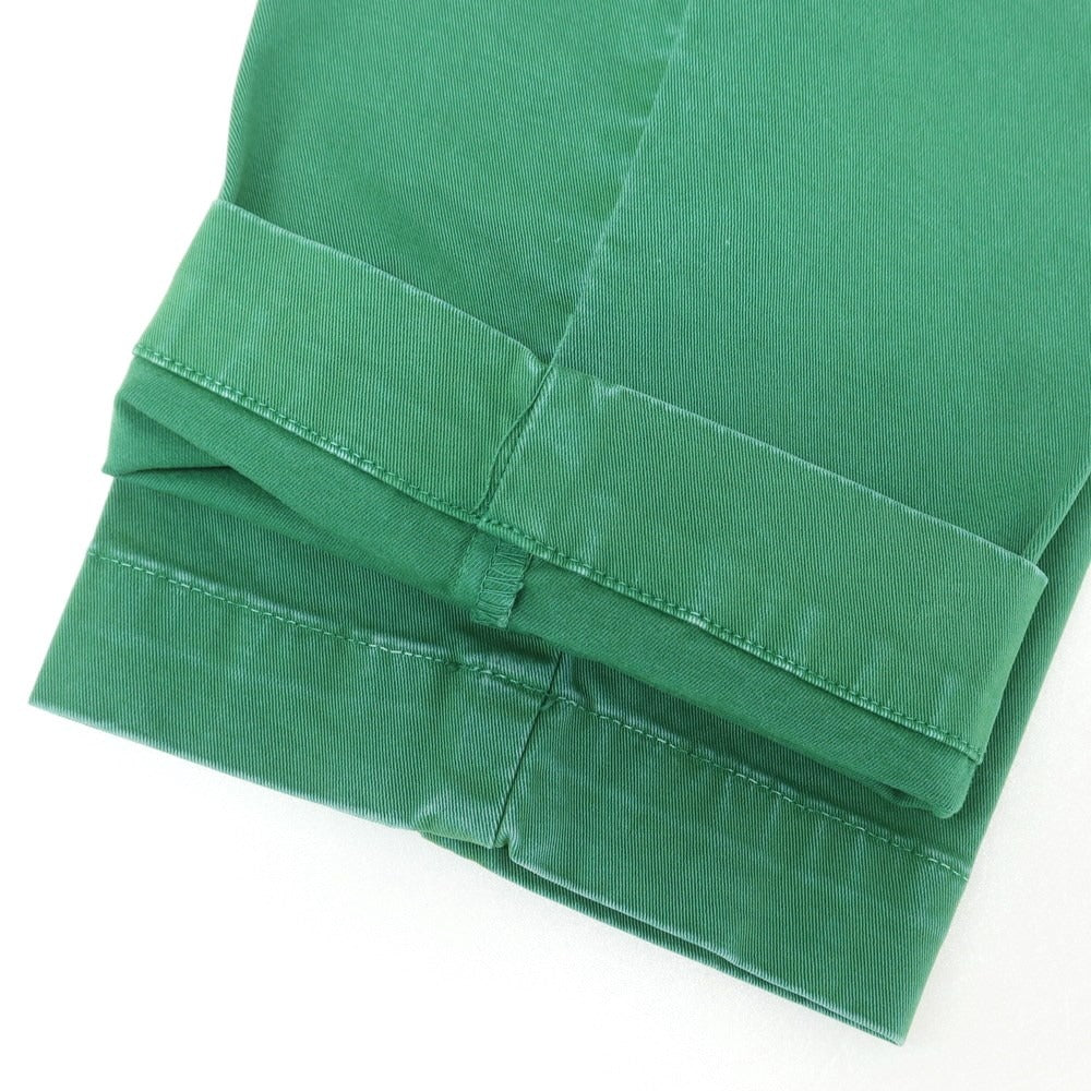 [New] PT TORINO Cotton Twill Casual Slacks Pants Green [Size 48] [GRN] [S/S] [Condition Rank N] [Men&