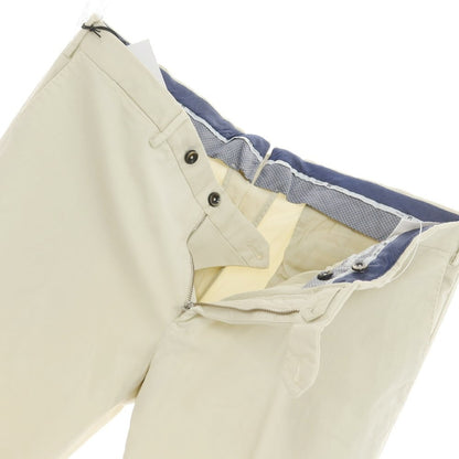 [New Outlet] PT TORINO Cotton Cellulose Casual Slacks Pants Ivory Beige [Size 52] [BEI] [S/S] [Condition Rank N-] [Men&