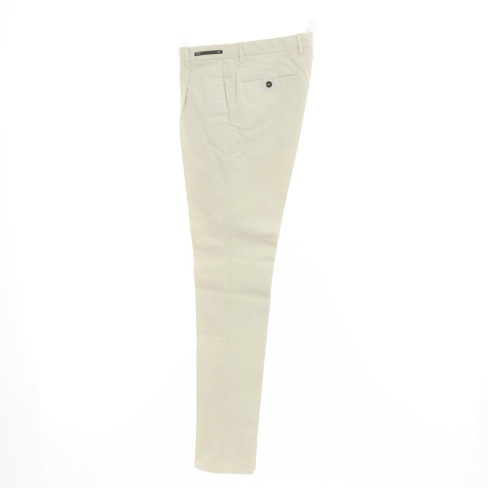 [New Outlet] PT01 Stretch Cotton Casual Slacks Pants Ivory Beige [Size 46] [BEI] [S/S] [Condition Rank N-] [Men&