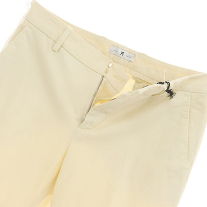 [New] PT TORINO Rayon Cotton Casual Slacks Pants Cream Color [Size 42] [BEI] [S/S] [Condition Rank N] [Men&