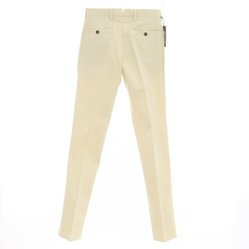 [New] PT TORINO Stretch Cotton Casual Slacks Pants Cream Color [Size 42] [BEI] [S/S] [Condition Rank N] [Men&